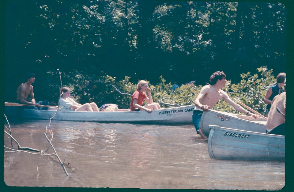 Staff Canoe Trip 1971 -1